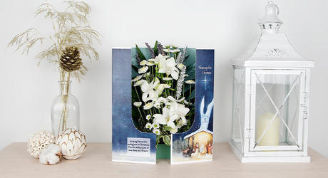 Christmas Flowercard Grande