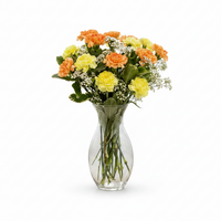 Classic Golden Times Carnation Bouquet