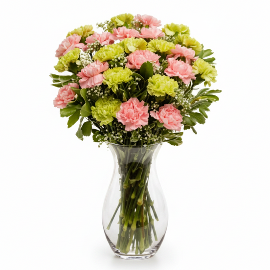 Deluxe Forever Friends Carnation Bouquet