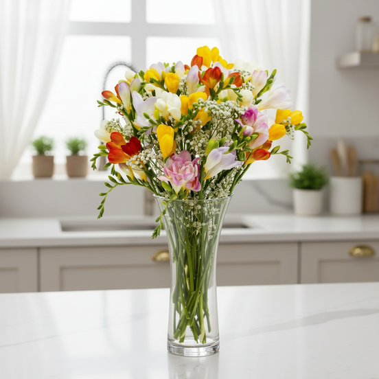 Scented Dreams Classic Mixed Freesia Bouquet