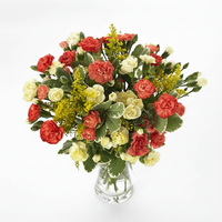 Blazing Spray Carnation Bouquet