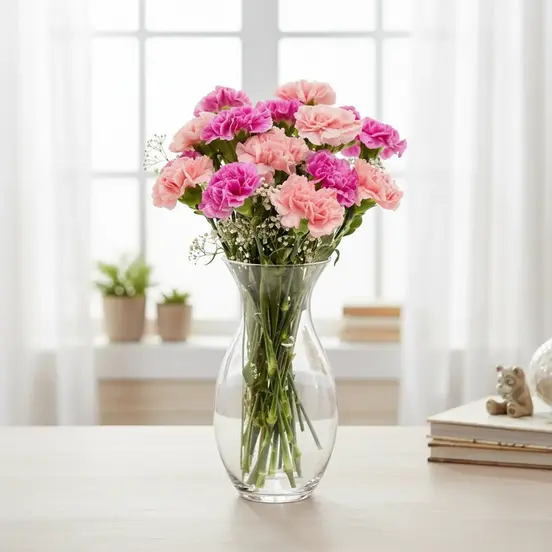 Classic Happiness Carnation Bouquet
