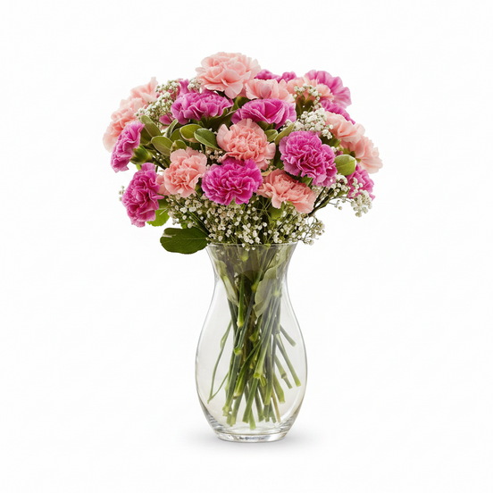 Classic Happiness Carnation Bouquet